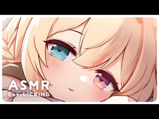 ▽ 暖暖舔耳 UwU ! 💛 ASMR EarLicking