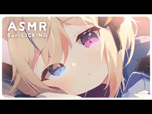 🔴【ASMR / 中文】Ear lick asmr / 暖暖喘息聲、密閉音、彈舌音.