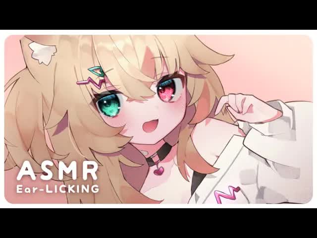 🔴【ASMR / 中文】Ear lick asmr / 暖暖喘息聲、密閉音、彈舌音.