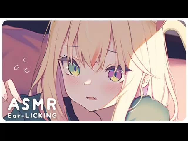 🔴【 CN ASMR / 睡眠導入】免疫者進入!! 激しい耳舐め ( ! )  舔耳耳耳 ! EarLicking.