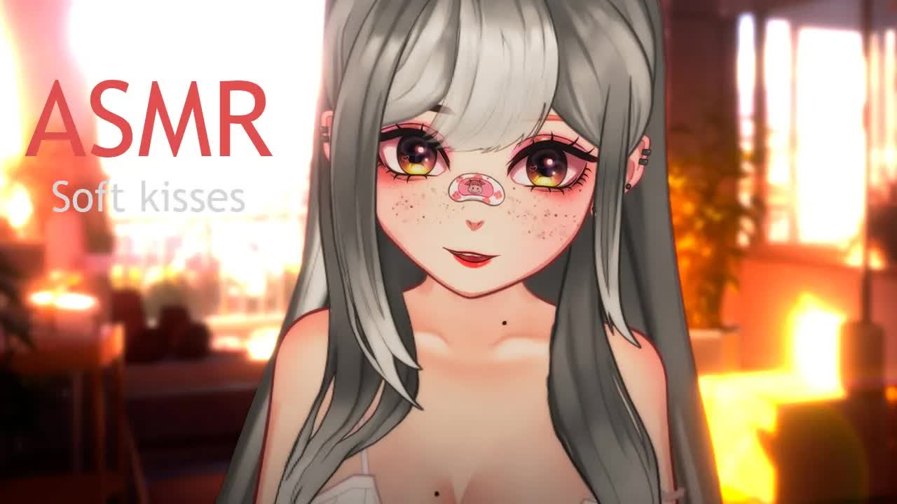💗ASMR Sotft and cute kisses 💗(No talking)