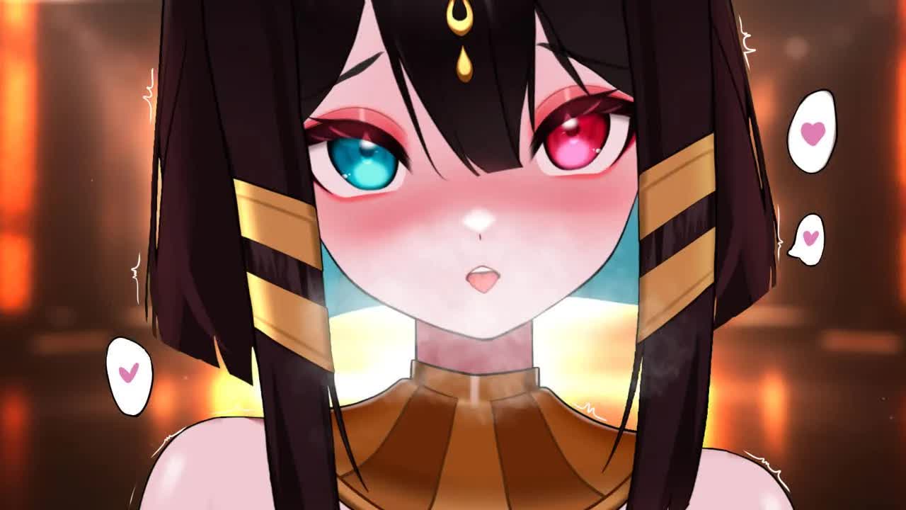 ❤live asmr❤ Your Anubis GF~ Kisses, earlicks, soft talking and more ♥