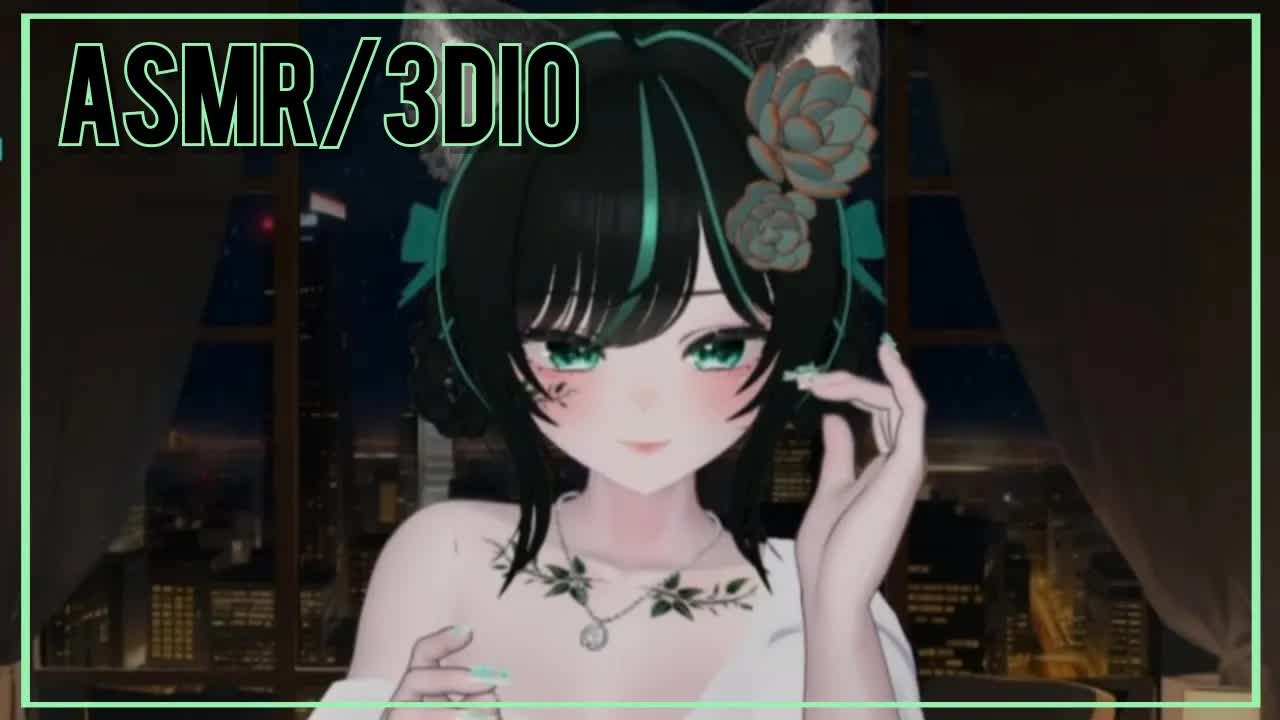 고양이의 날..을 기념해서 [3DIO/ASMR/Ear licking]
