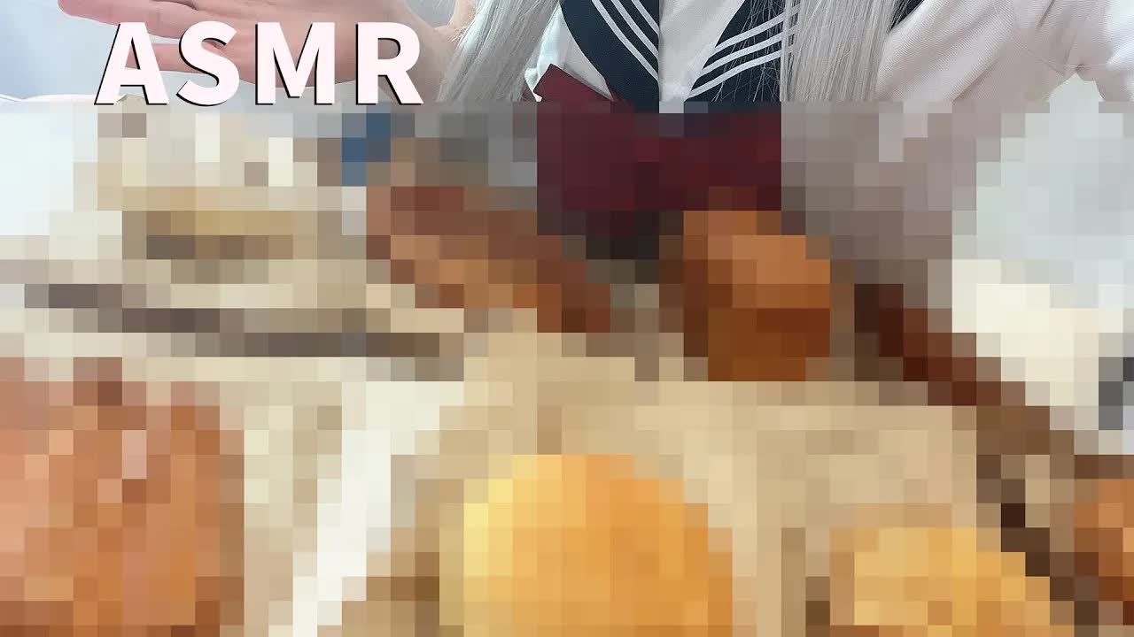 🔴【超美麗3D❥口で●ンをはむはむASMR】実写セーラー服ムーンが実演💛モノが口に挿入し出し入れする音を楽しむ♡中文音聲,耳責め,吐息,囁き,耳語,耳ふぅ,耳はぁ,吹耳,耳キス,オイルマッサージ