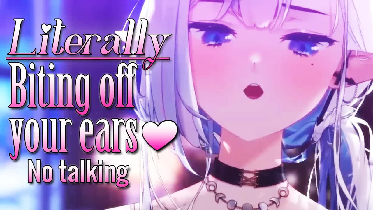 [HalO ASMR] Biting your ears non-stop ❤️ 😻