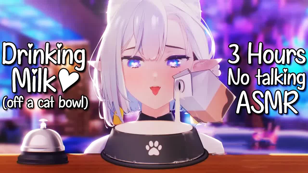 [HalO ASMR] Catgirl HalO loves milk, kisses and nibbles 😻 ❤️