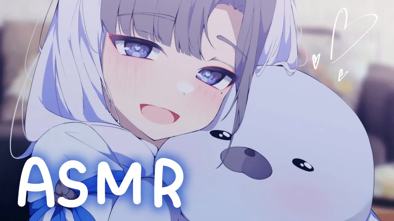[💜3D ASMR💜] 자기 전엔 뽀뽀 하푸 ASMR