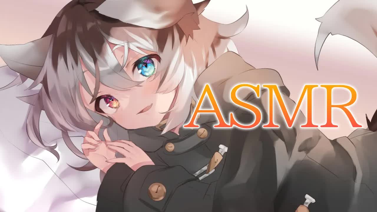 【ASMR/黒3dio】🦴好き勝手ASMR🦴【囁き/耳舐め/耳ふー/タオルマッサージ/心音】