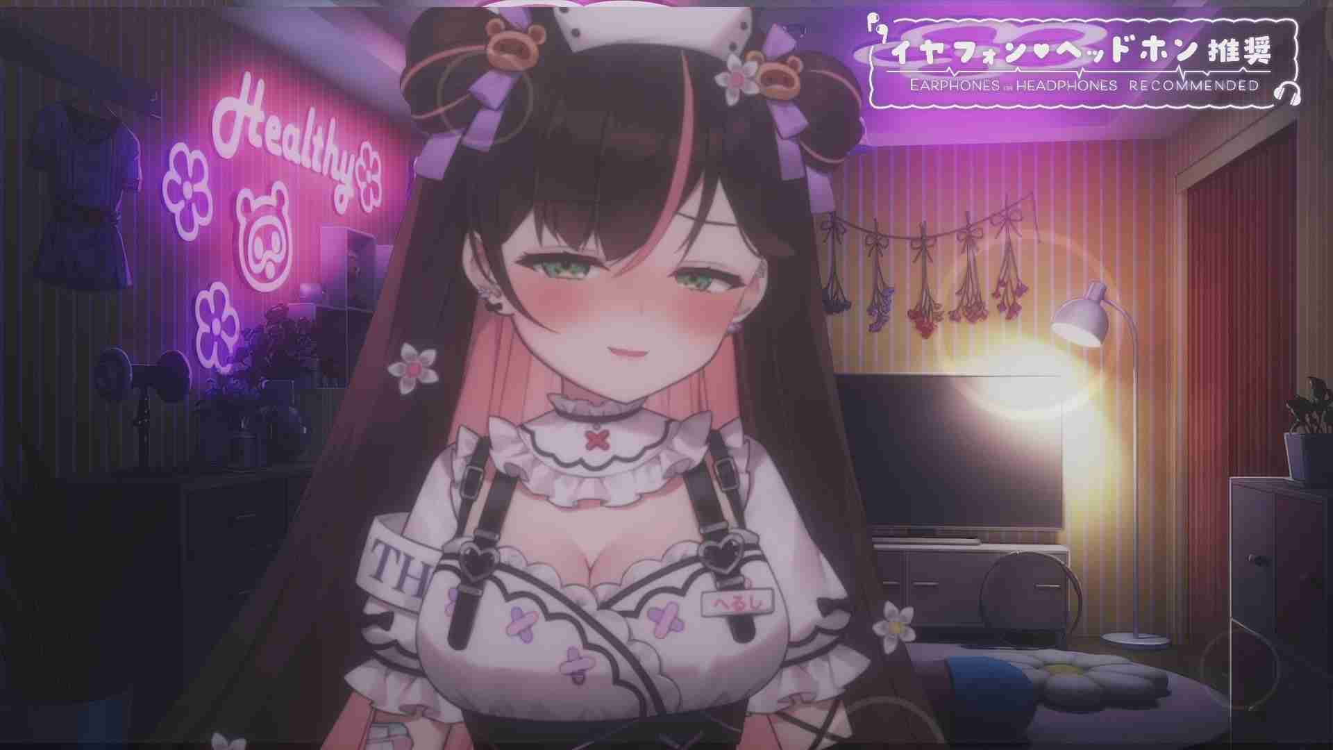 耳舐め♥寝る前のドキドキ雑談