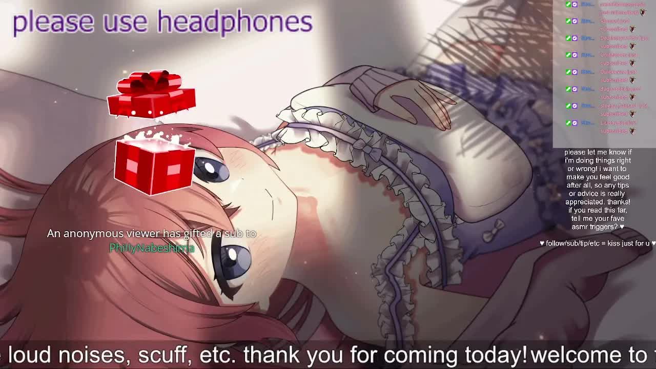 ♥LIVE 3DIO ASMR♥ a fun night with your girlfriend before you go to bed!
