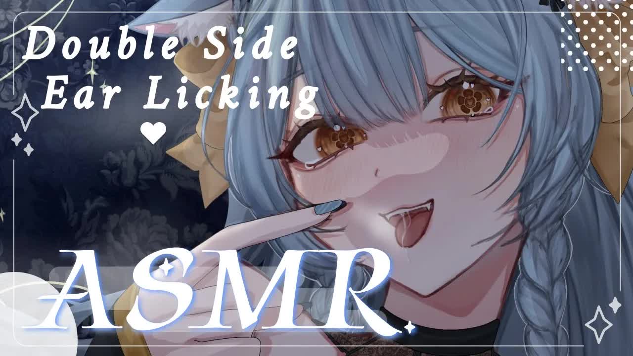 Double-Side Deep Ear Licking ♥ ASMR