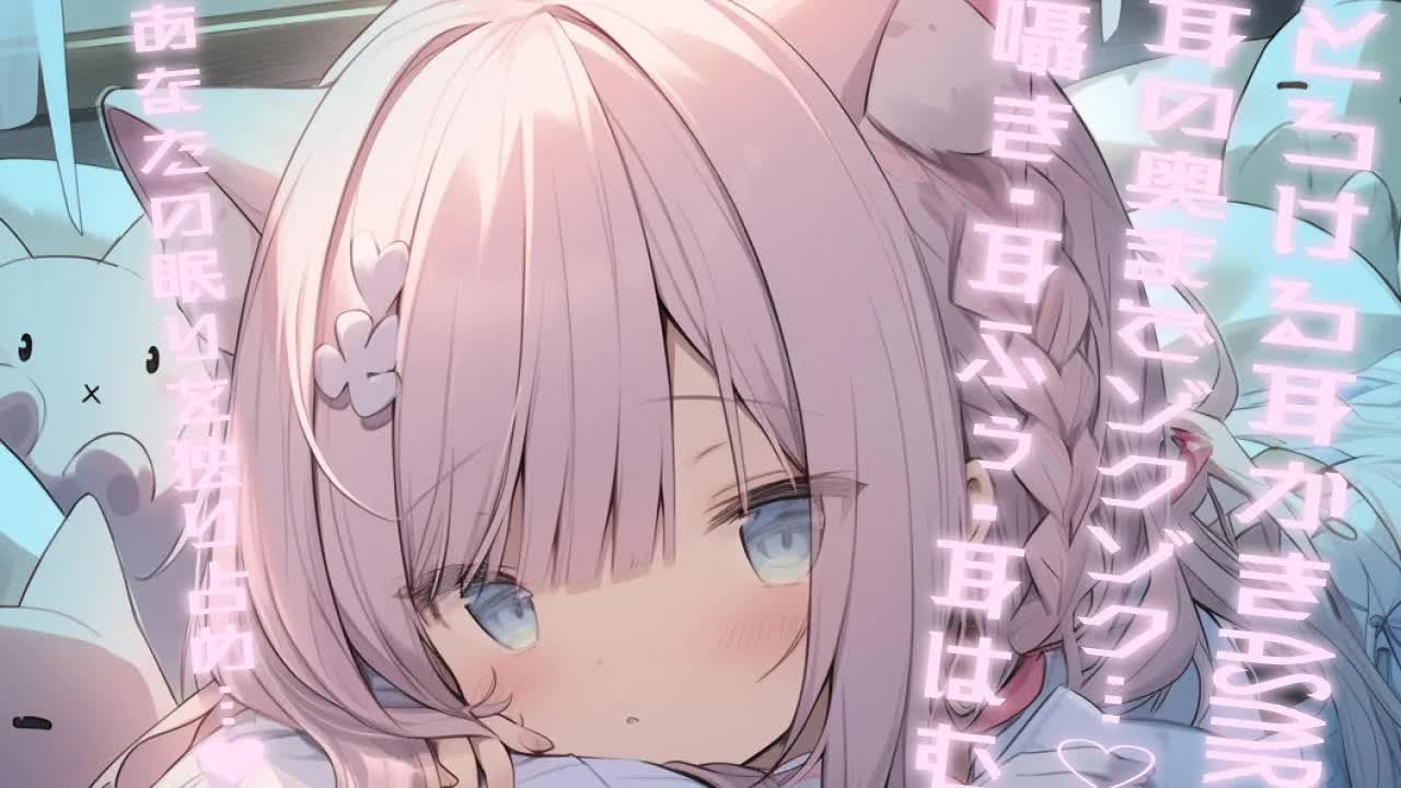 【ASMR】ねぇ…もっと近くで囁いてもいい？♡ゼロ距離ささやき・耳なめ・耳ふぅで甘くとろける癒し（Whispering/Ear Cleaning/Sleep）【音夢ねむ】