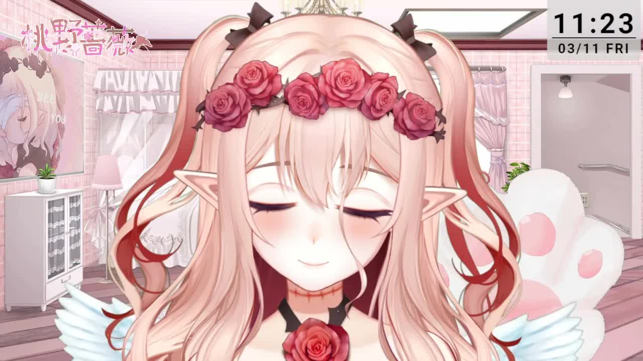 【ASMR】練習向，5分鐘不溫柔吃耳朵。耳舐Ｏ 。Ear licking non-stop for 5mins 【桃野薔薇 | 香港Vtuber 台灣Vtuber】