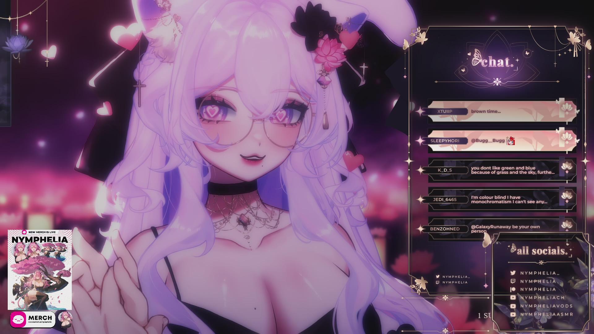 ♡live asmr♡ do you like wet kisses? deep and eepy kisses, earlicks, heartbeats and more~ !discord !merchdrop !valentine