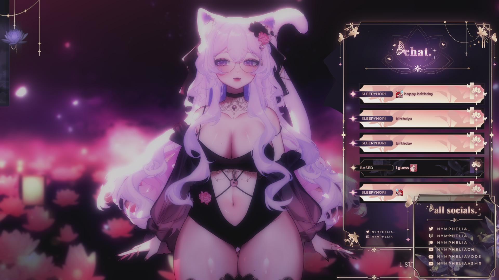 ♡live asmr♡ deep, cozy kisses, earlicks, heartbeats, inaudible whispers and more~ !discord !merchdrop !valentine