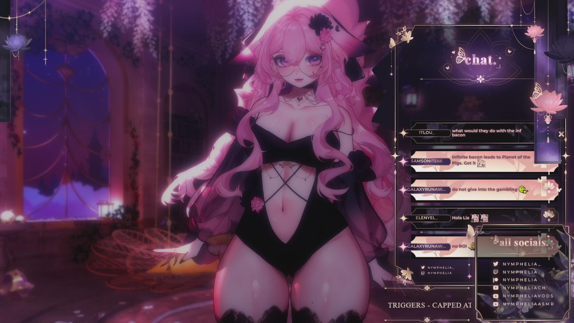♡live asmr♡ rest on my lap, darling~ earlicking, kisses, heartbeats and more~ !discord !merchdrop !valentine