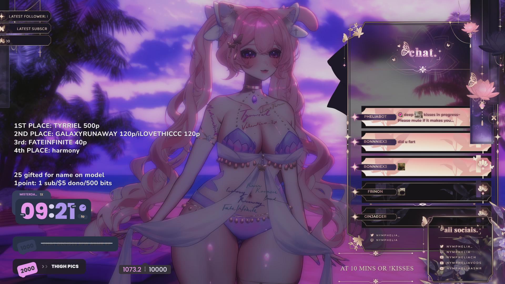 ♡LIVE 3DIO ASMR♡ ♡BEACH DEBUT♡ LIATHON DAY 3 ♡ earlicking and kisses by the beach~ ♡ !liathon !merchdrop !valentine