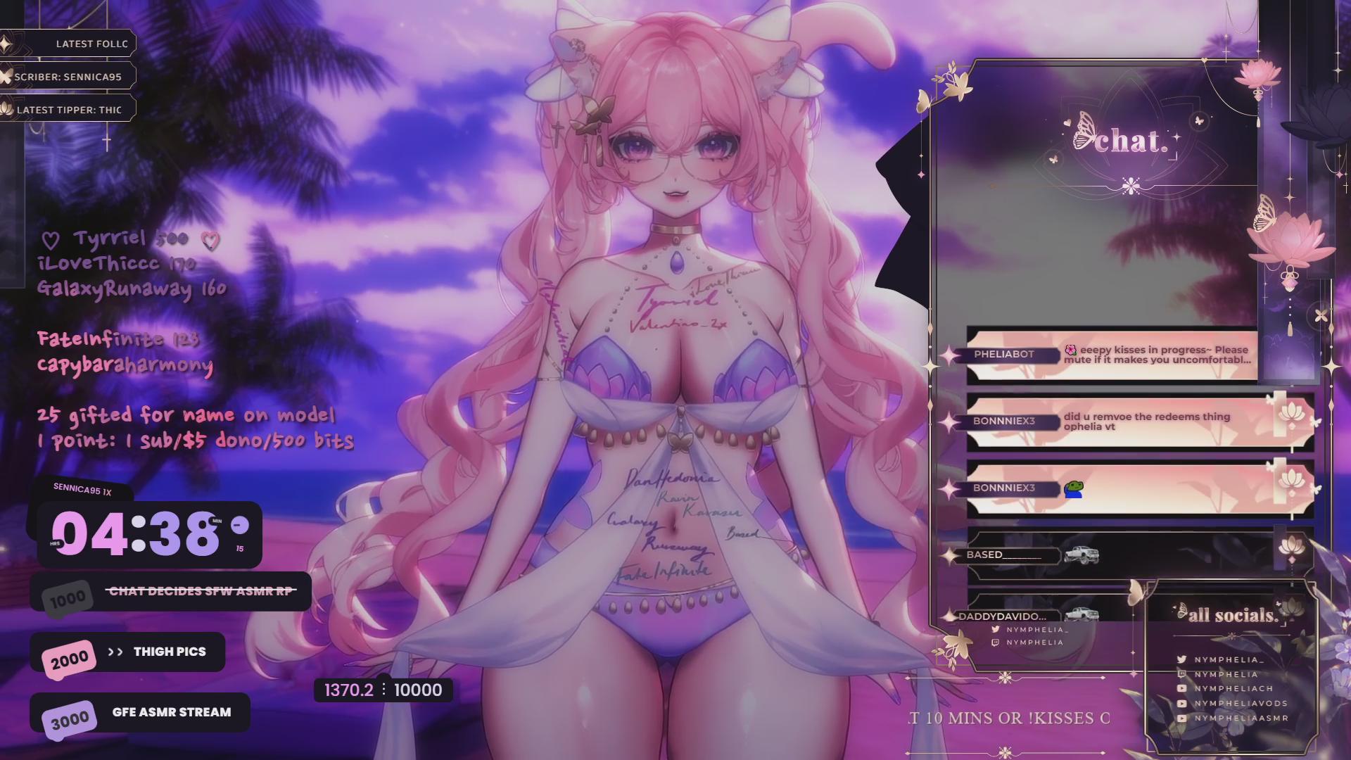 ♡LIVE 3DIO ASMR♡ ♡BEACH DEBUT♡ LIATHON DAY 5 ♡ earlicking and kisses by the beach~ ♡ !liathon !merchdrop !valentine