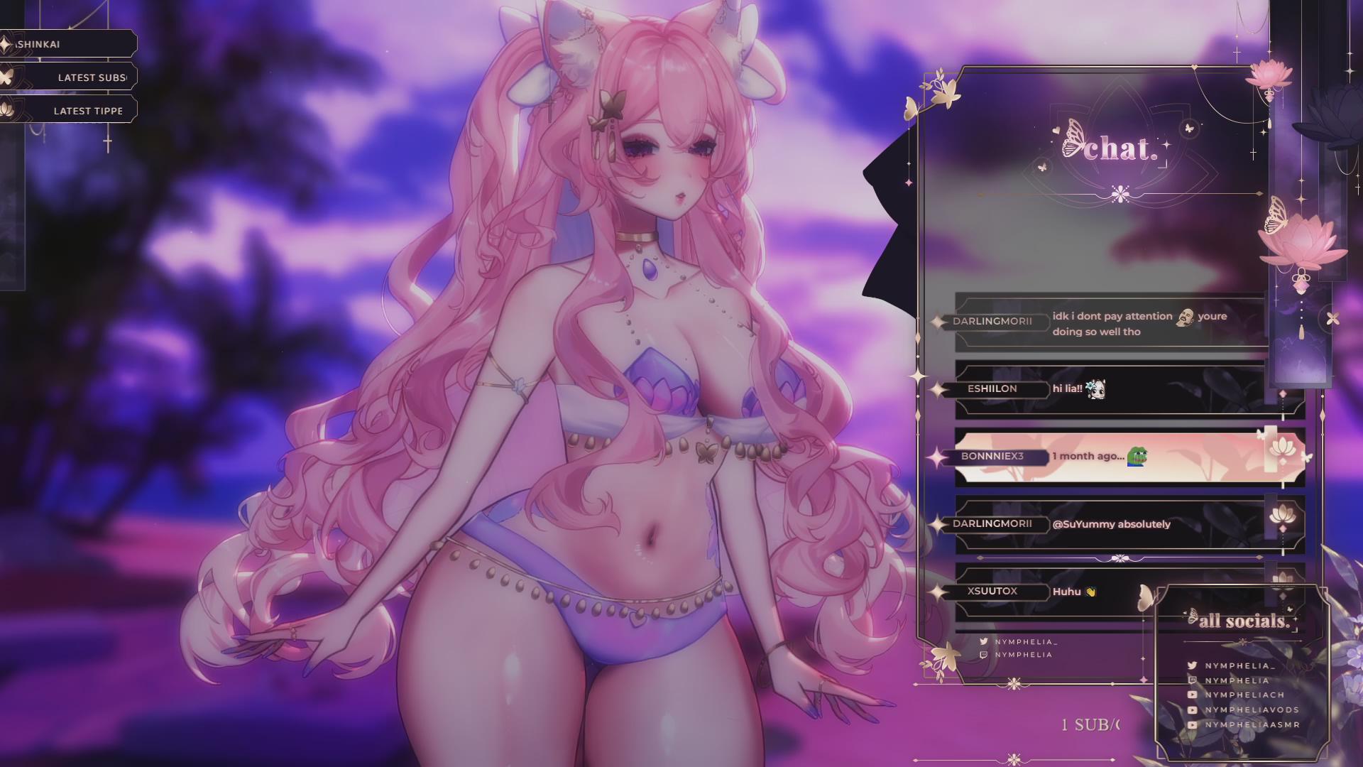 ♡LIVE ASMR♡ kisses from down under ♡ earlicking, ear rubbies & more! ♡ !discord !merchdrop !valentine