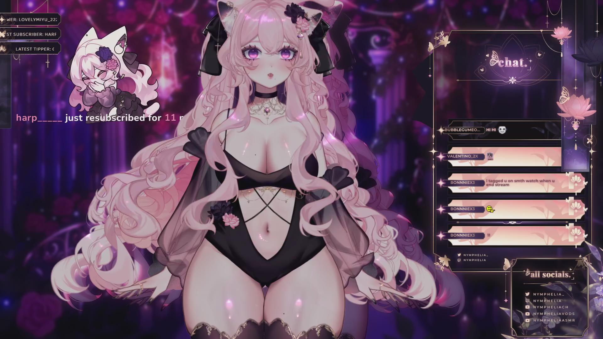 ♡LIVE ASMR♡ aussie kisses, earlicks, heartbeats & more ♡ !discord !links !merchdrop !valentine