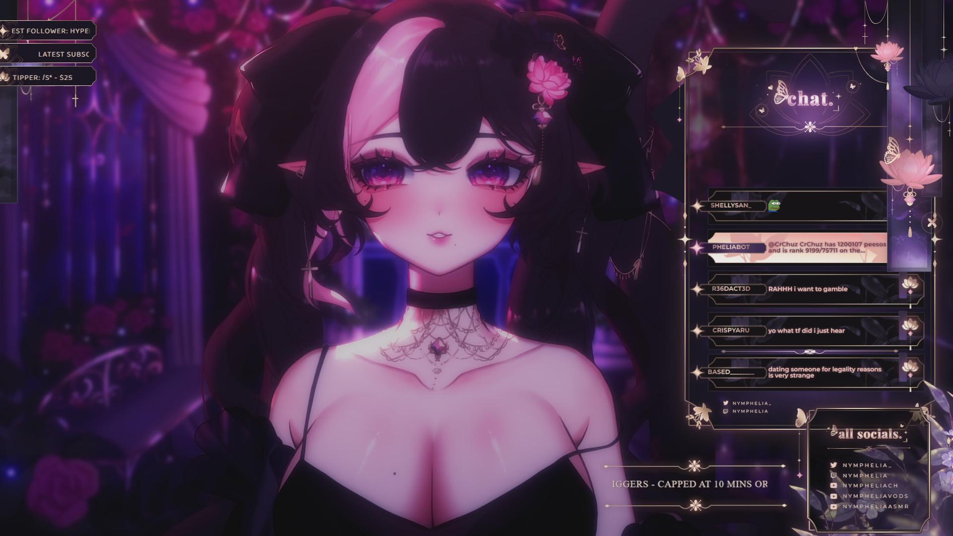 ♡LIVE ASMR♡ aussie kisses, earlicks, heartbeats & more ♡ !discord !links !merchdrop !valentine
