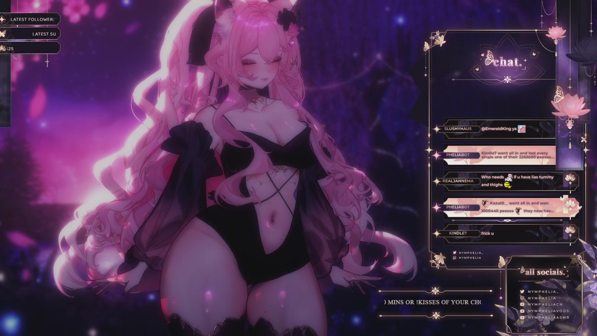 ♡LIVE ASMR♡ super needy today~ deep and slow wet kisses, earlicks, heartbeats & more ♡ !discord !links !merchdrop !valentine