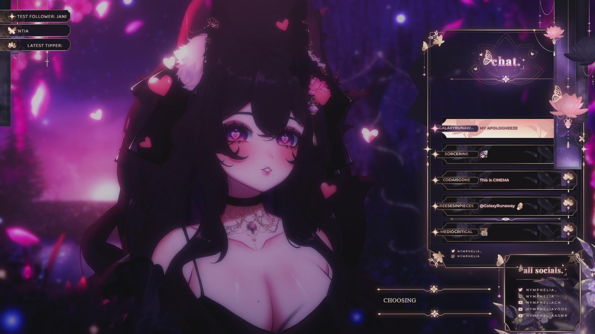 ♡LIVE ASMR♡ aussie kisses, earlicks, heartbeats & more ♡ !discord !links !merchdrop !valentine