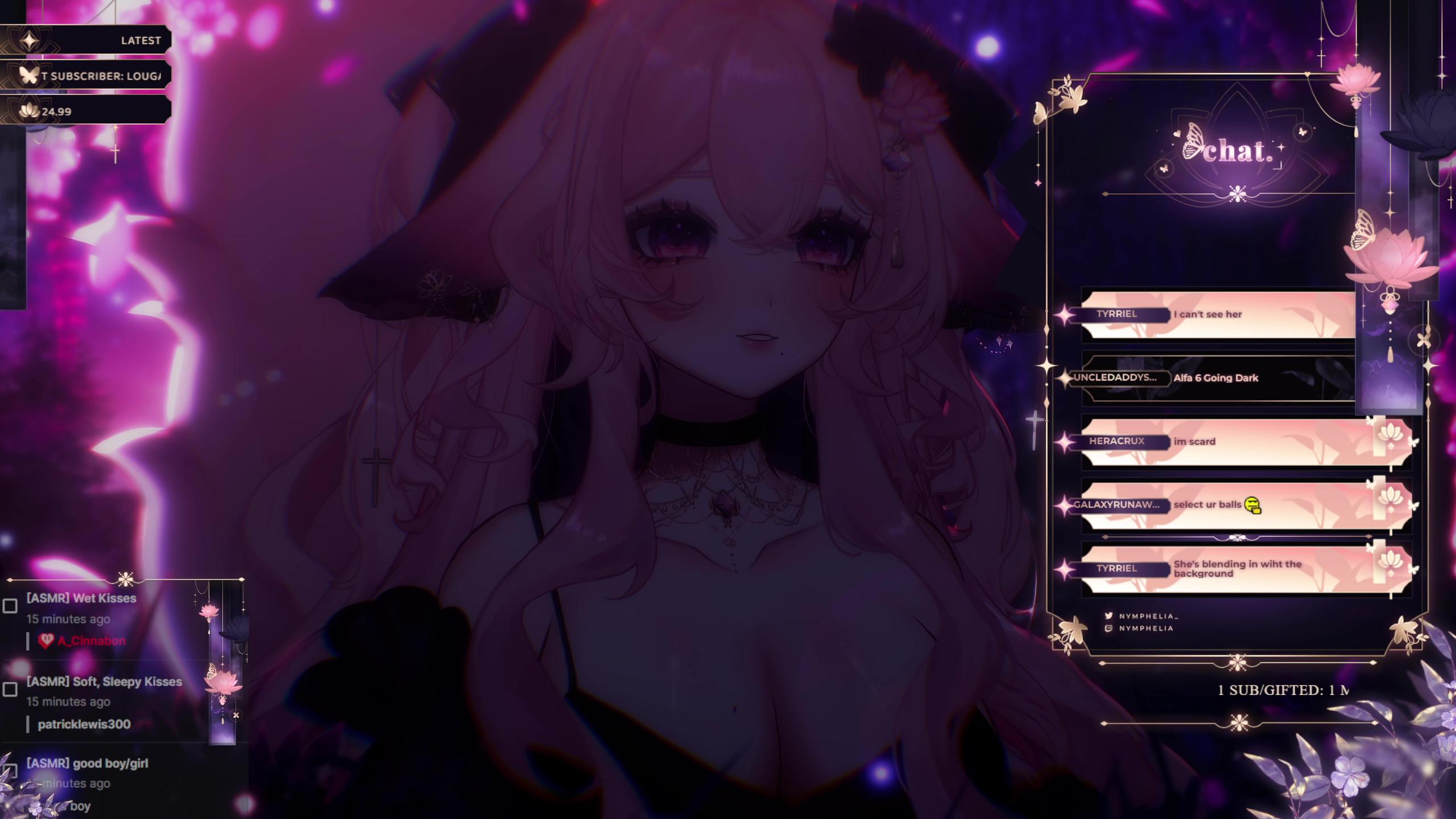 ♡LIVE ASMR♡ let's relax~ kisses, heartbeats, earrubs & more ♡ !links
