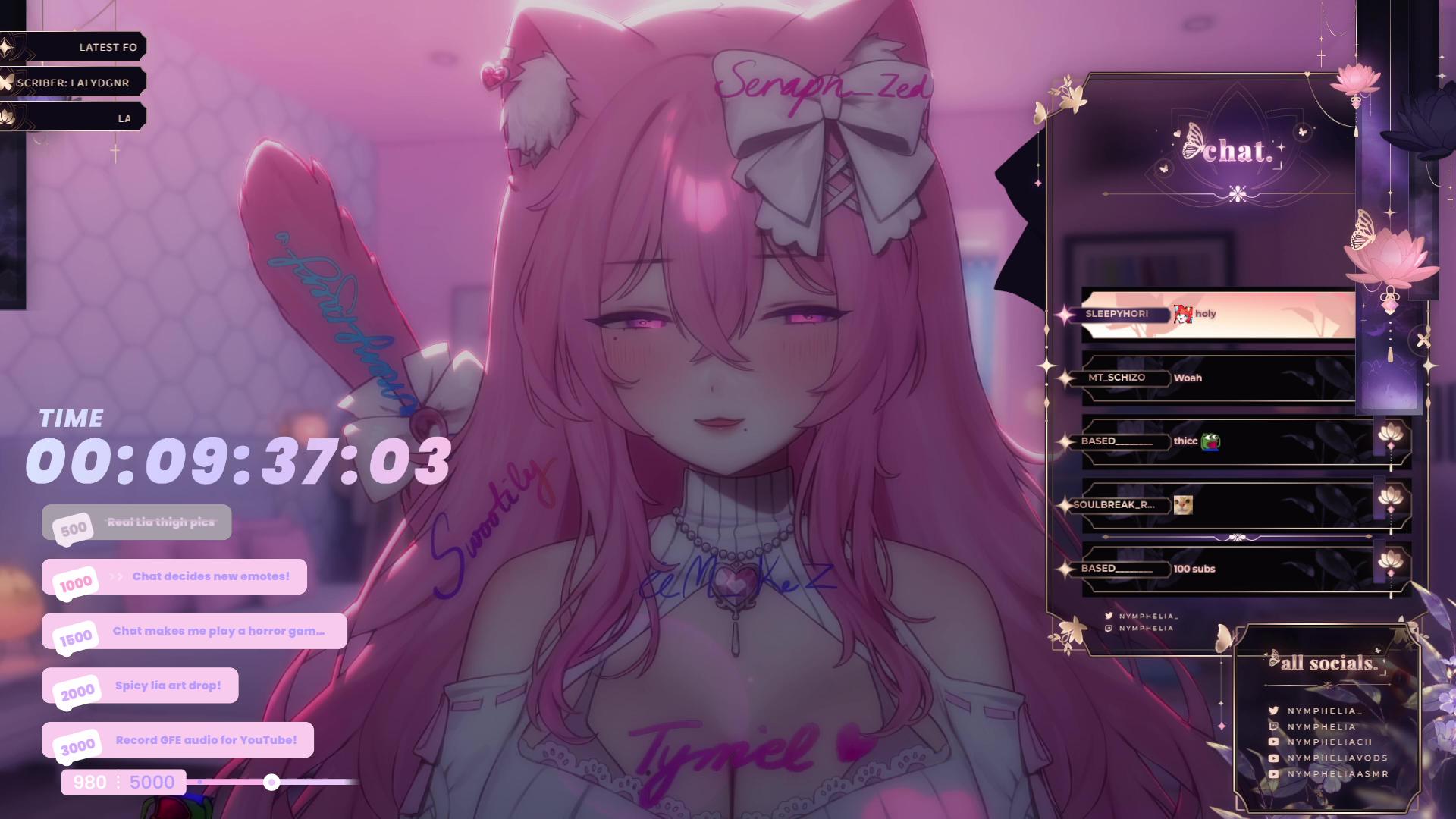 ♡LIVE ASMR♡ FLUFFY LIA DEBUT SUBATHON DAY 2 ♡ !links