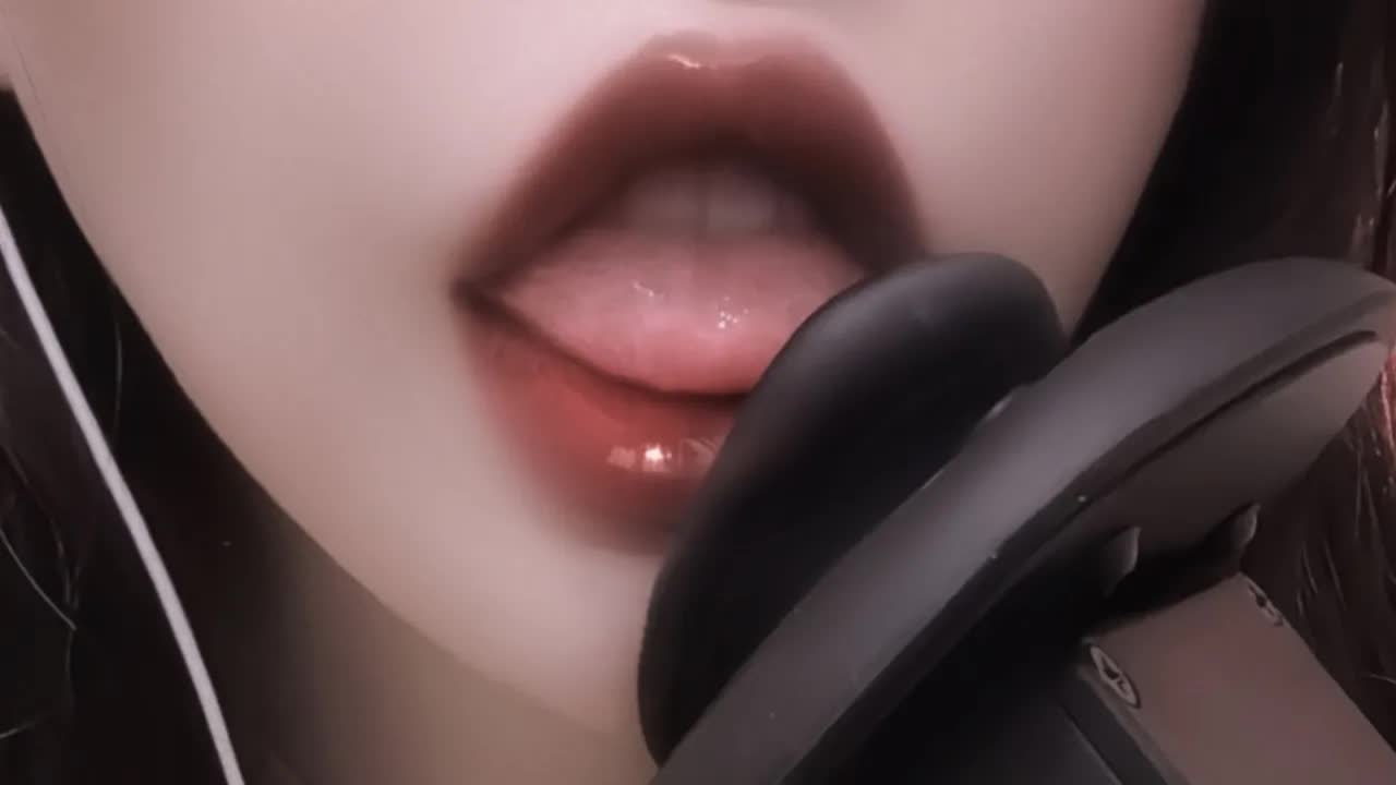 【黒3dio/ASMR】Ear blame Ear Licking & Kissing | 縦型【魔戒リリ】