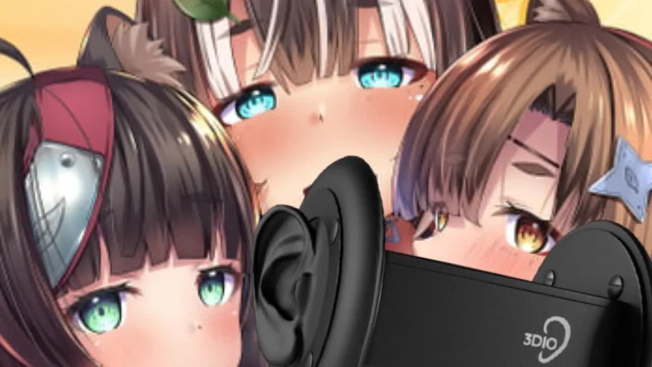 【ASMR】くノ一媚び媚びたヌき合戦ぱこぱこ【Earlicking】