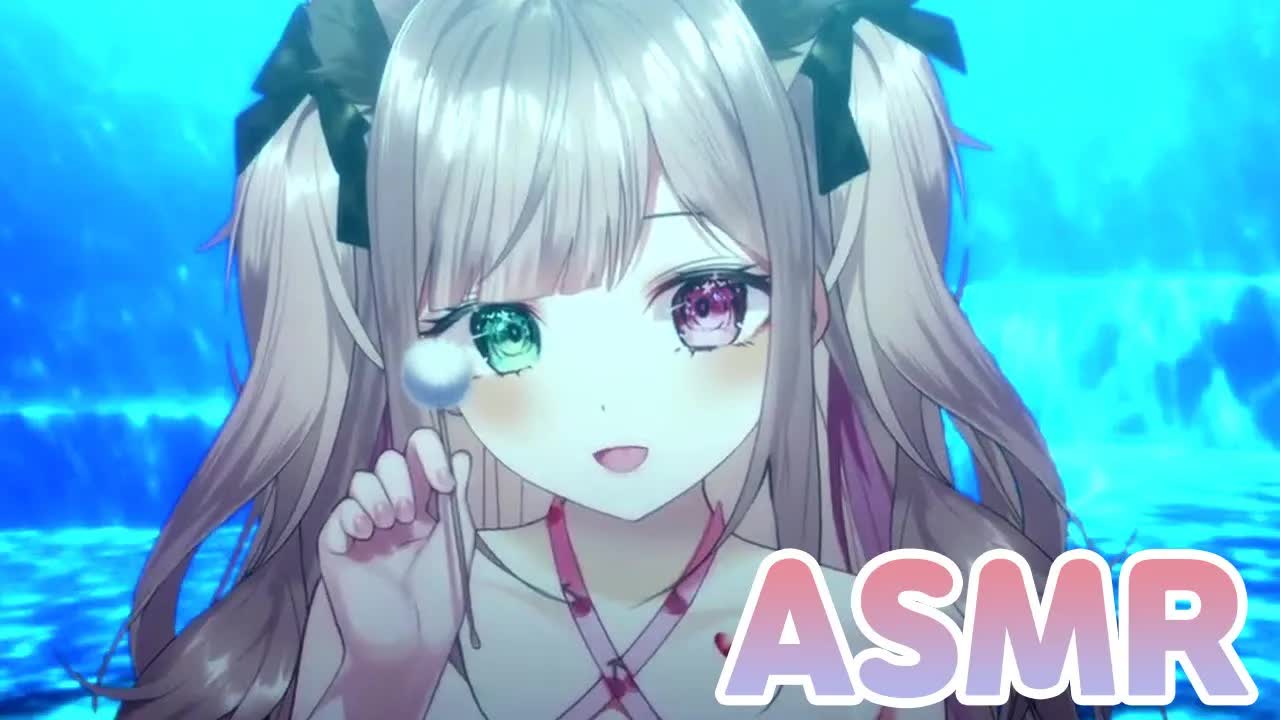 ASMR 뻐끔뻐끔 하며 물속에서 귀파주기