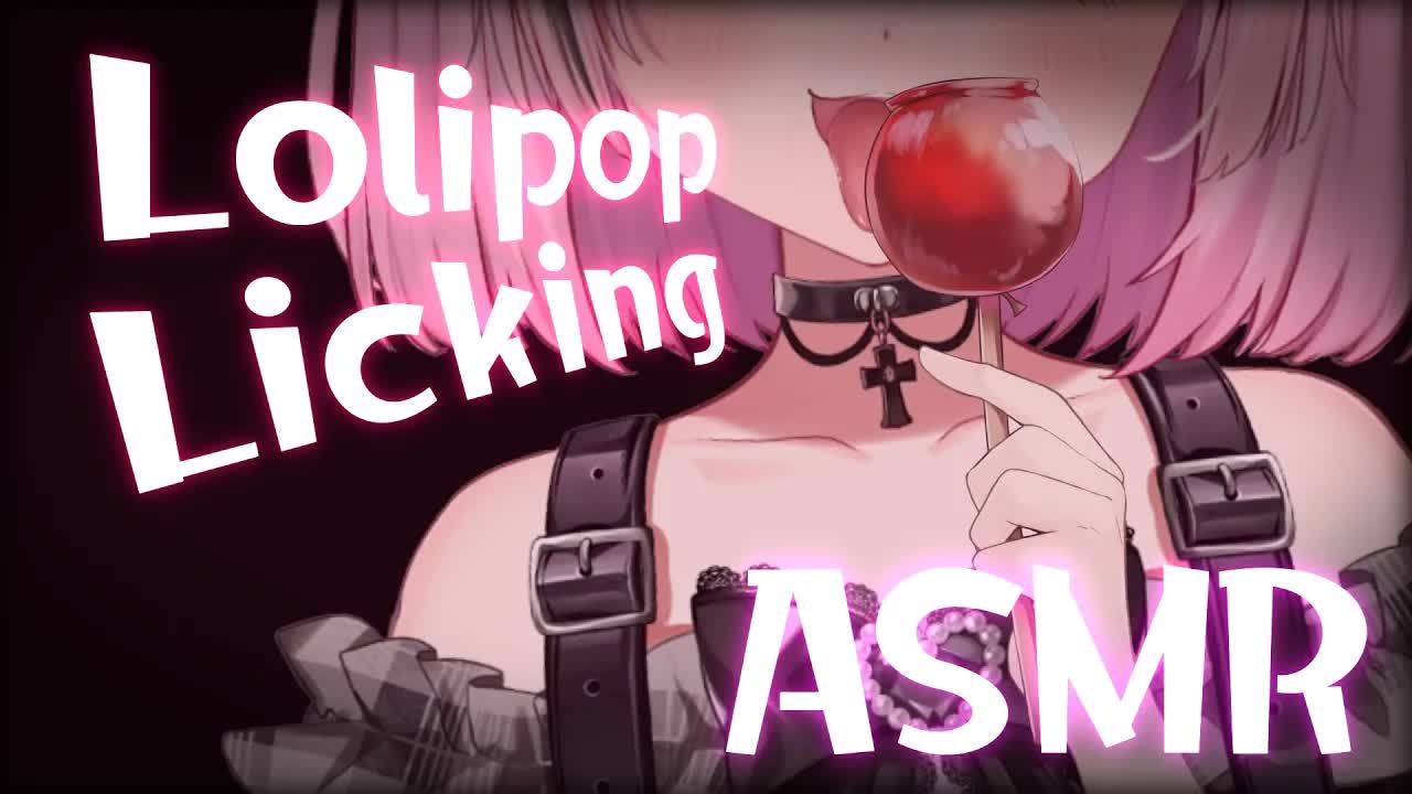 [ASMR] Lolipop Licking ❤︎ Mouth Sounds