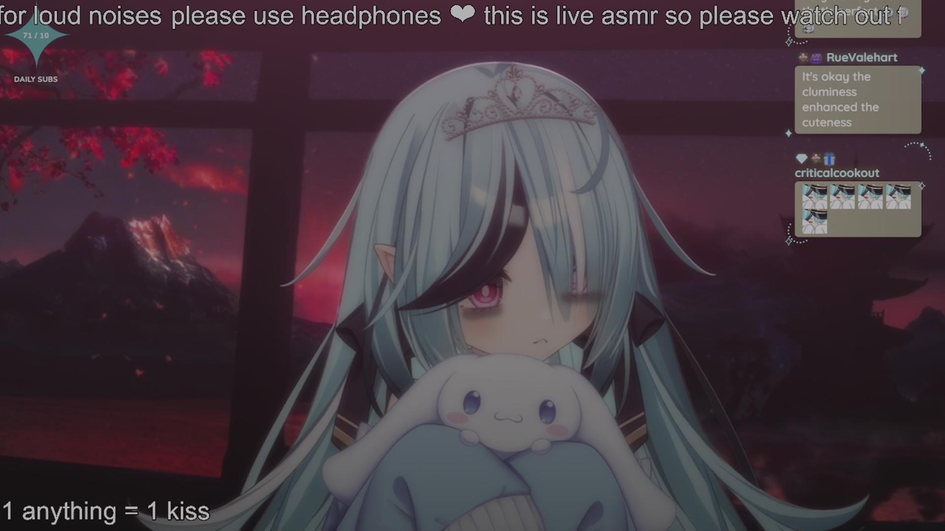[3DIO ASMR] comfy princess kisses and triggers ❤