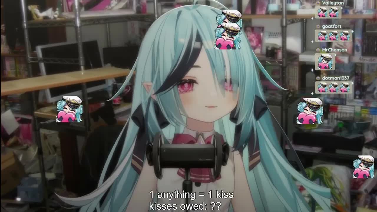 [3DIO ASMR] clingy girl enters your room and forces you to relax - tingles, kisses & more~