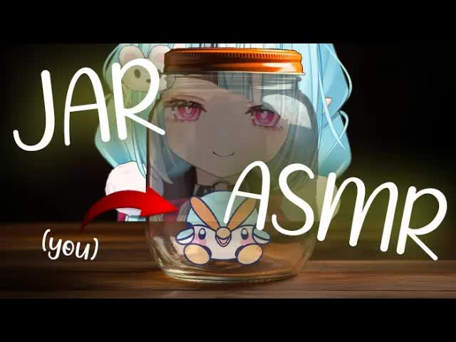 REAL Jar ASMR! Tapping, whispered onomatopoeia, going crazy~