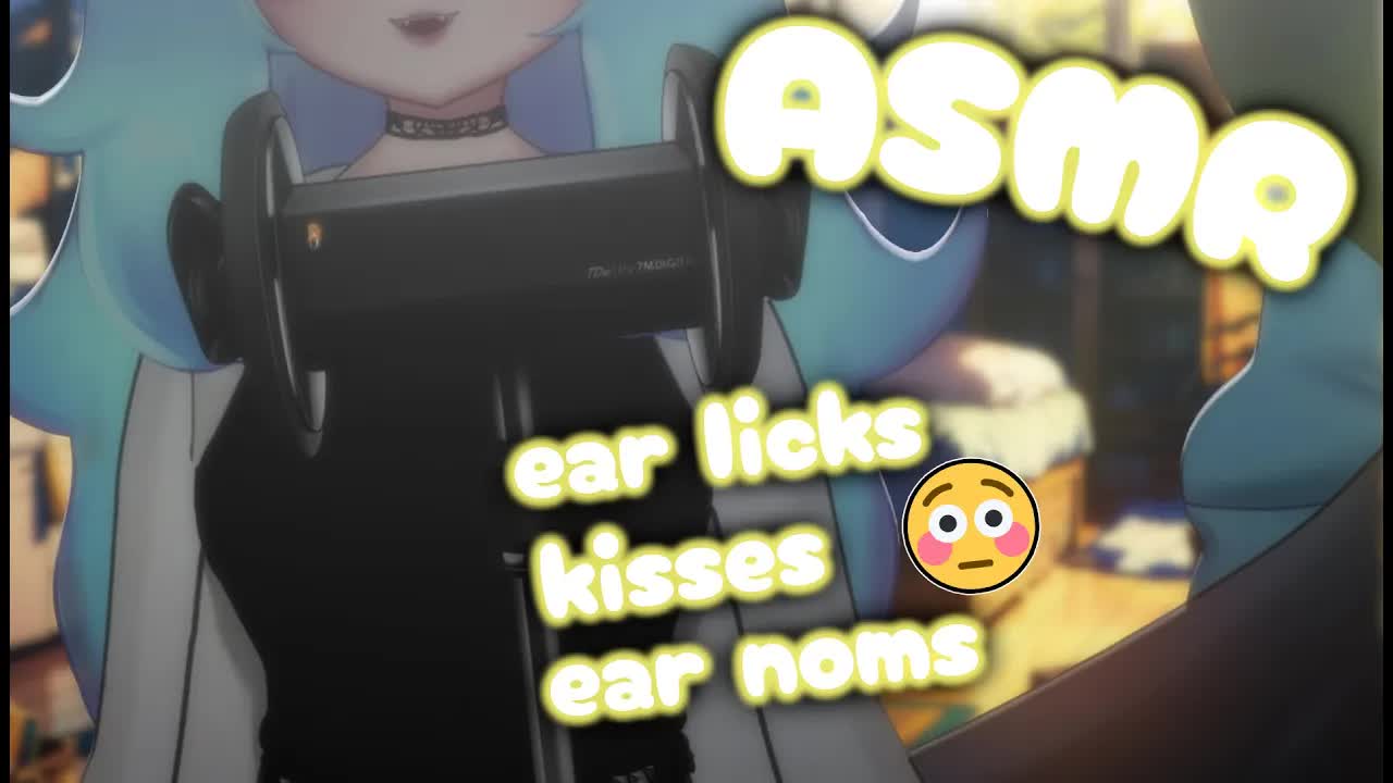 [3dio ASMR] Intense Ear Licks, Noms, and Kisses for You ❤