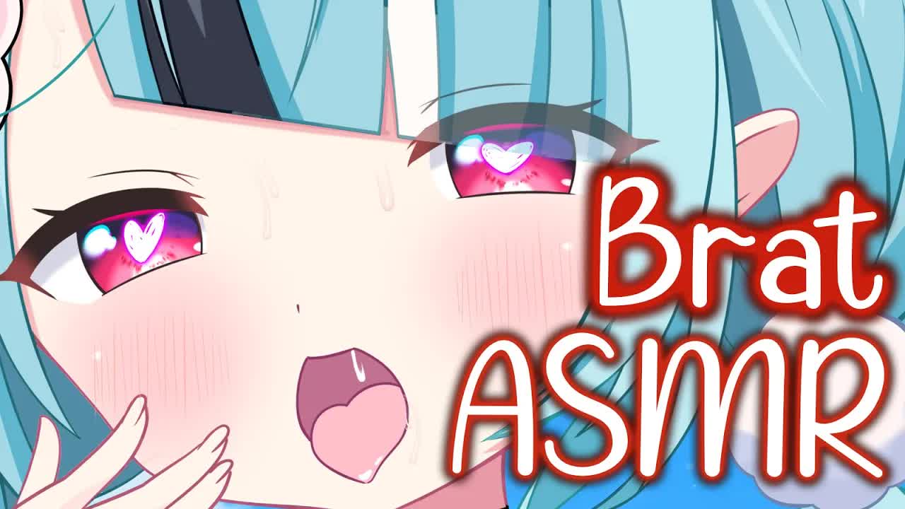 【3DIO ASMR】Brat Teases You with Her Tongue ❤ Comfy Earlicking and Kisses