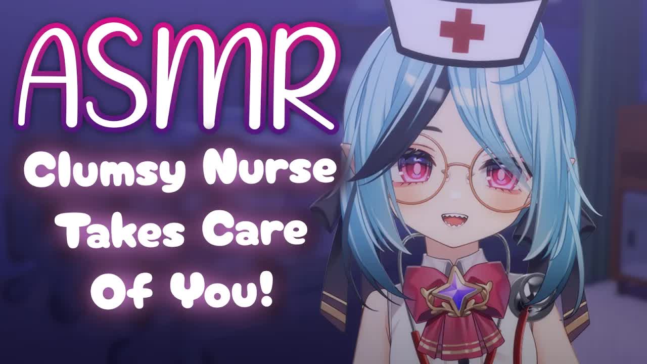 【ASMR】Clumsy Night Nurse Takes Care of You 🩺(you have the silly disease)