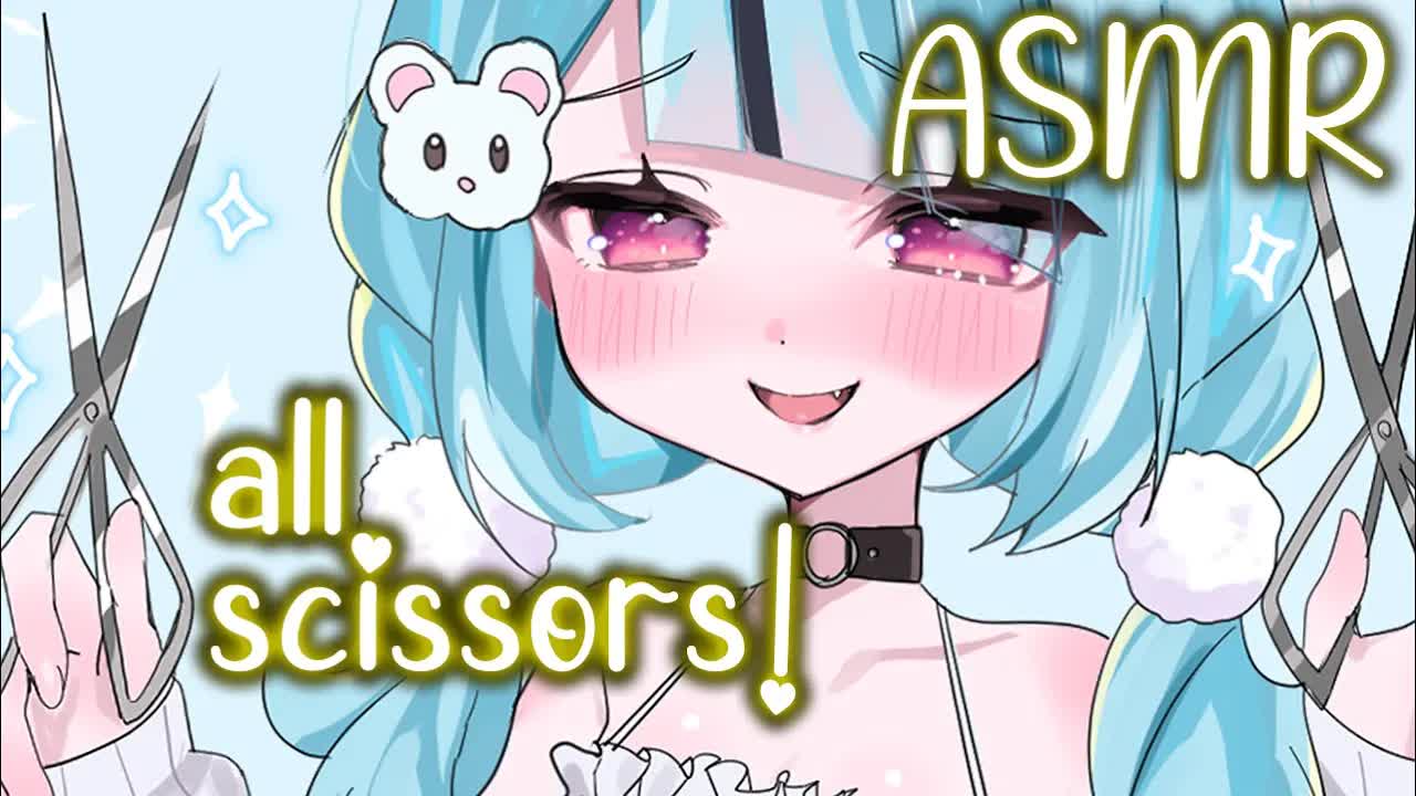 【ASMR】Let's Cut it All Off~ 100% Scissor Sounds to Knock You Out ✨✂