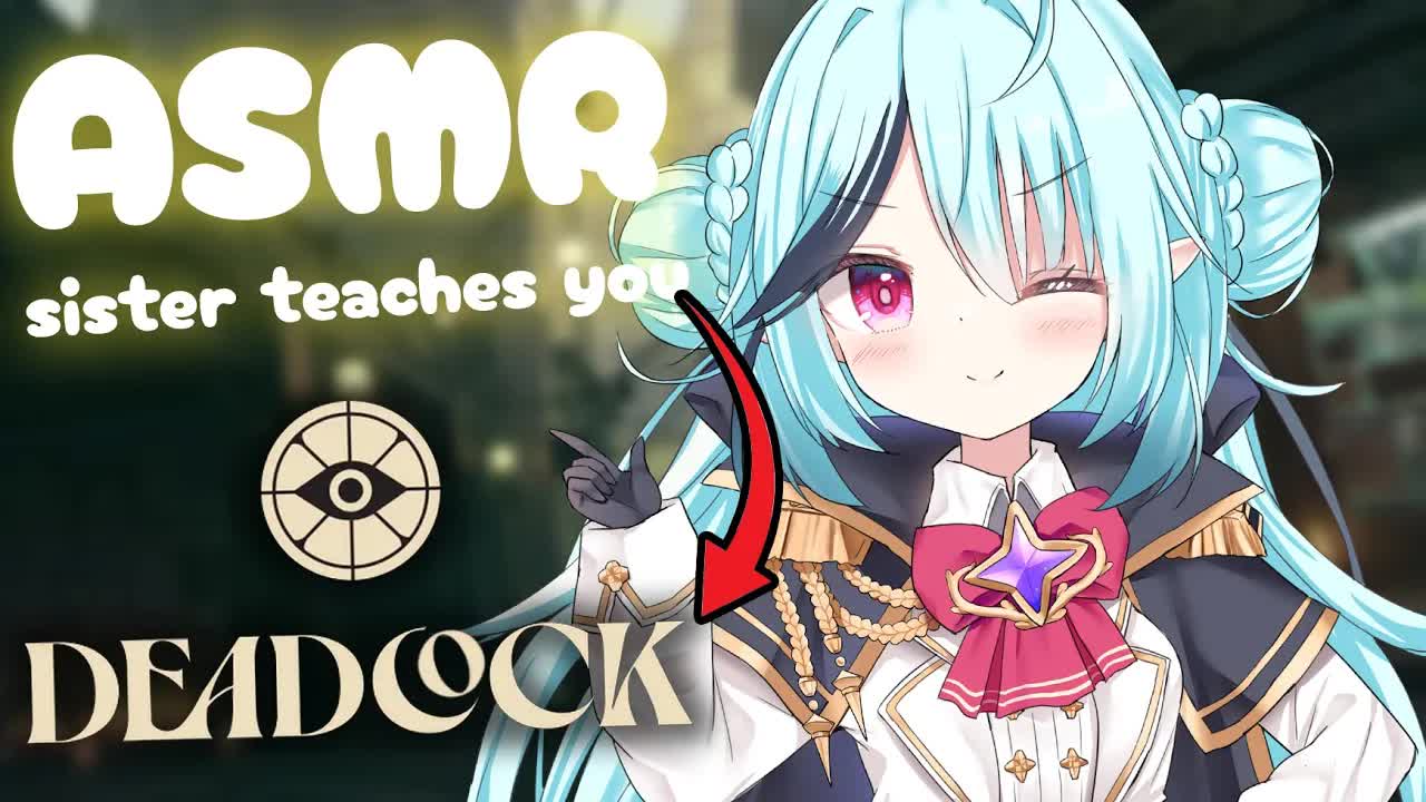 [ASMR] Sister teaches you how to play Deadlock (soft spoken roleplay)
