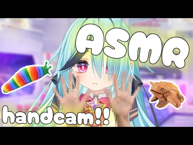 [3DIO ASMR] visual triggers with HANDCAM! ♥