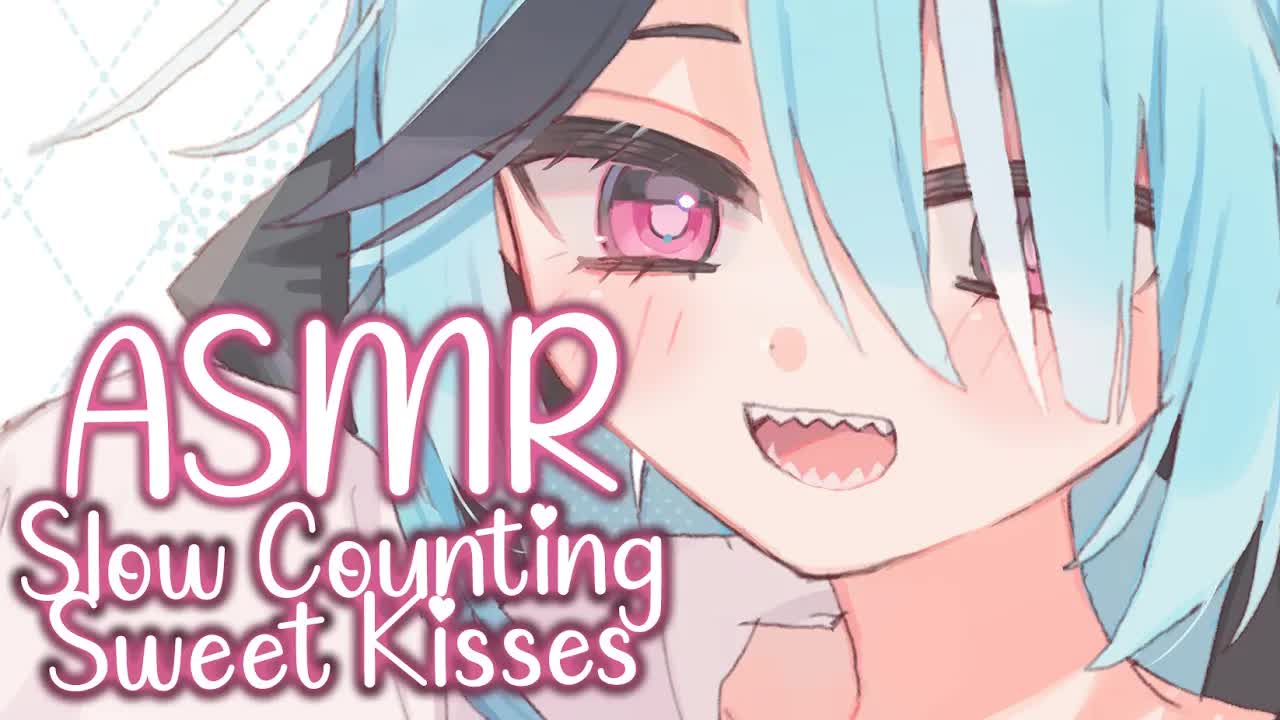【3DIO ASMR】Slowly Counting You to Sleep With Sweet Kisses ❤ Fluffy Mic Rubbing