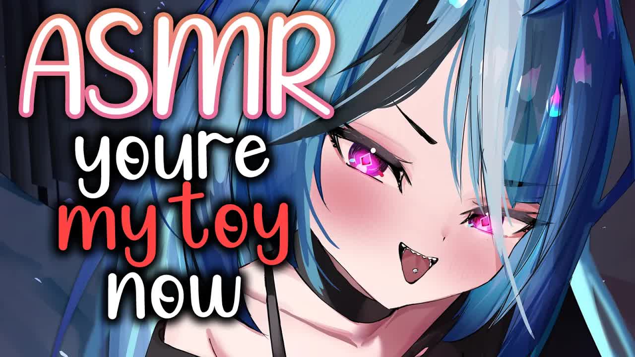 【3DIO ASMR】Goth Girl IGNORES You (You're Her Toy Now) Personal Attention, Hair Play, & More ♡
