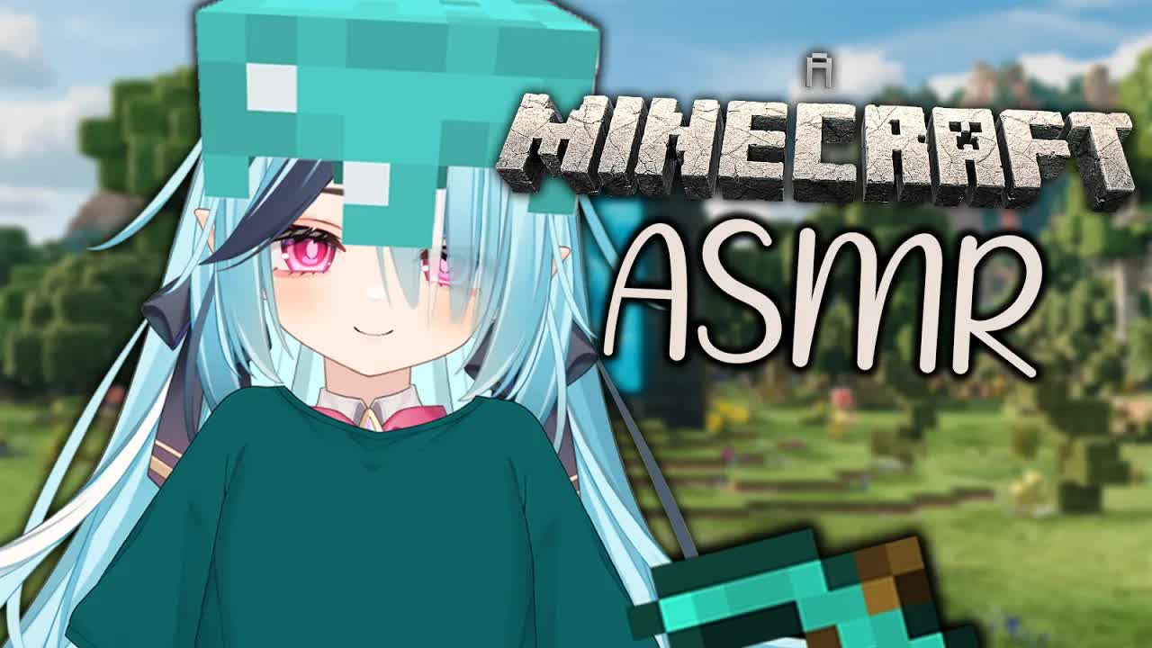 【ASMR】Meeting Steve in Minecraft (and getting brainrot)