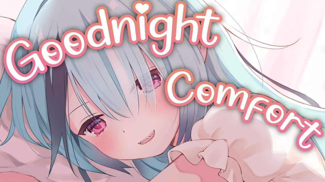 【ASMR】Goodnight Kisses, Sweet Comfort and Headpats to Help You Sleep