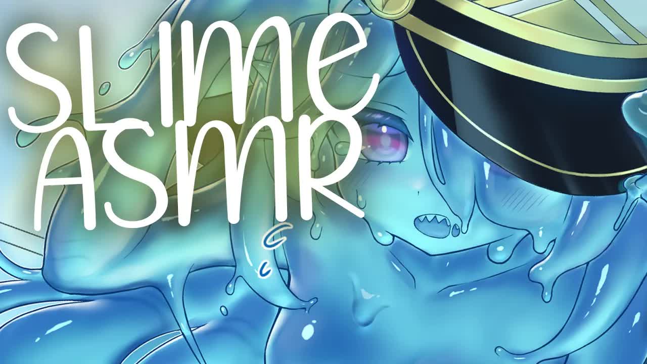 【ASMR】 Slime Girl satisfies your sticky craving ♥ slime, breathing sounds