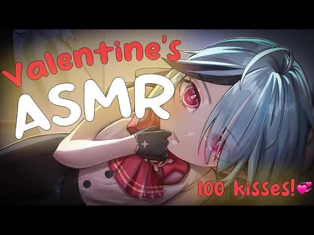 [3DIO ASMR] 100 Kisses for You ❤💋
